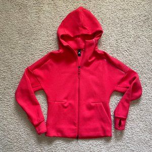 Adidas Full Zip-Up, Heavyweight, Womens, Red